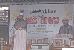 SMP IT dan MA Plus An Nahl Gelar Tabligh Akbar Isra' Mi'raj